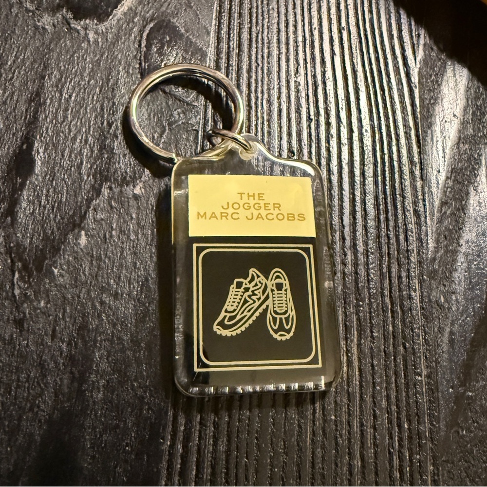 Marc Jacobs Black “The Jogger” Keychain